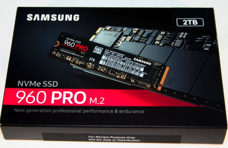 Samsung 960 PRO 2TB PCIe NVMe M.2 SSD MZ-V6P2T0BW