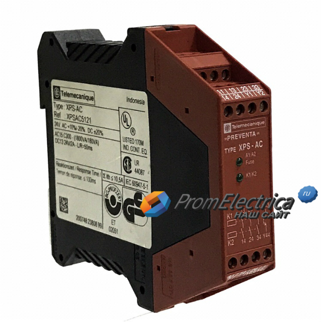 XPSAC5121 Модуль безопасности катушка 3 24В Schneider Electric
