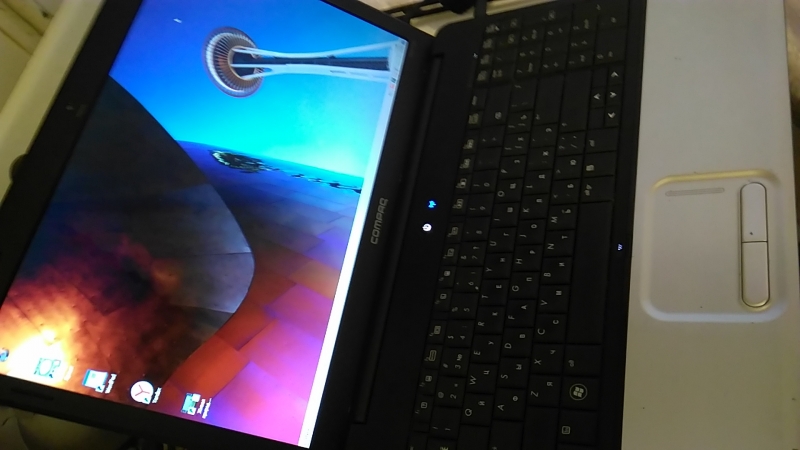 Ноутбук Compaq CQ61 2 ядра 2 Ghz 2 Gb 150 hdd 15,6 dvd cr wi-fi camera