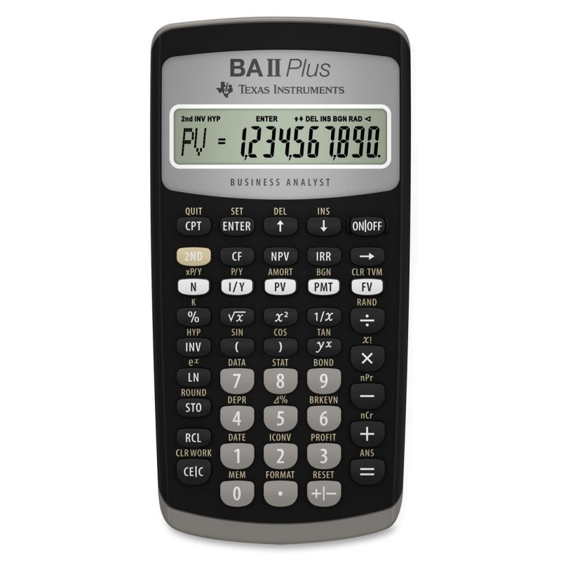 Финансовый калькулятор BA II Plus