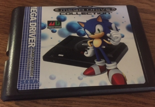 Флеш-картридж Sega MegaDrive, Genesis, MasterSystem, 32X