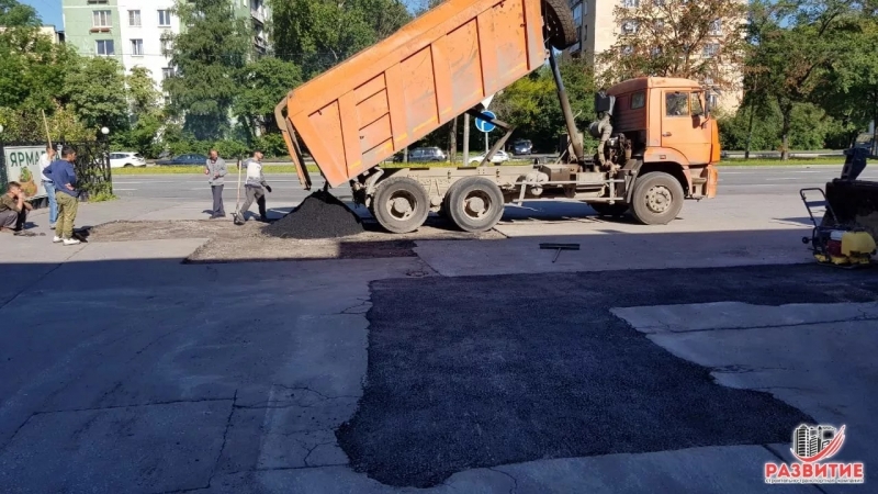 Асфальтирование территории СПб