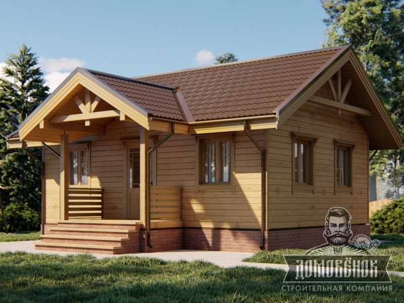 дом каркасный зимний