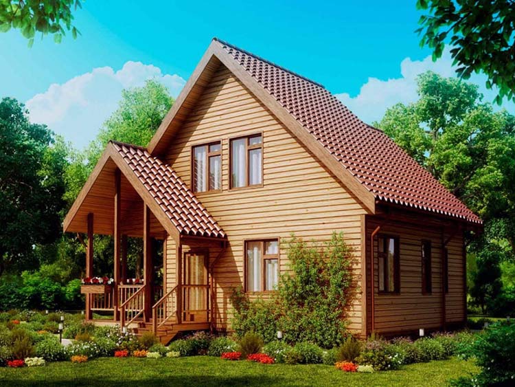 Дачный дом под ключ, строительство на даче в Пензе