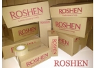 Коробки картонные с логотипом Рошен Roshen. Разового использования.