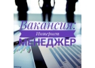 Менеджер 40 000р