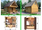 Баня каркасная с мансардой 6х6 под ключ